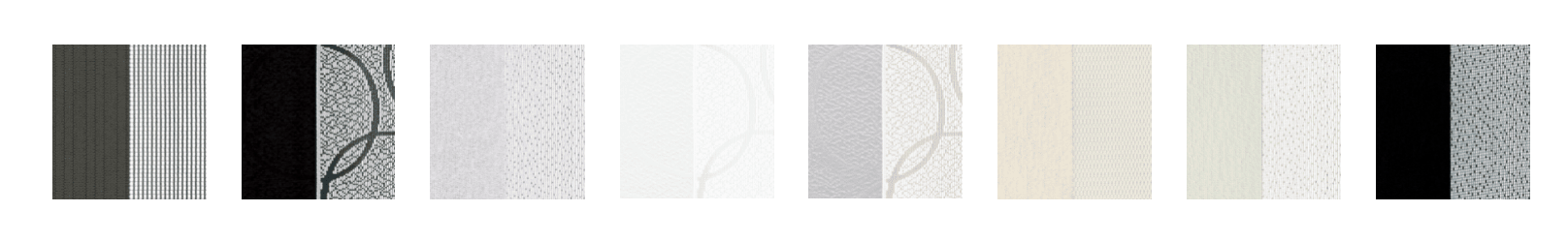 Norman SmartDrape color and pattern swatches